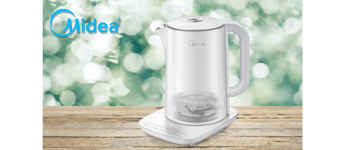 Електричні чайники Midea з технологією Strix